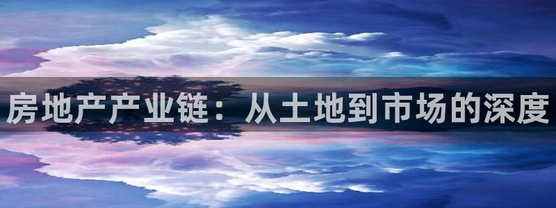 天狮娱乐 82104直招q：房地产产业链：从土地到市场的深度