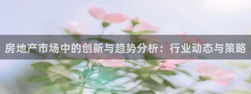 天狮娱乐33673 q实力：房地产市场中的创新与趋势分析：行