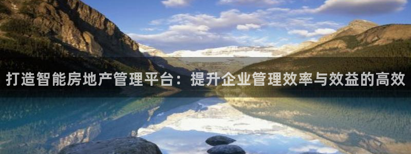 龙湖狮山天街苏州娱乐：打造智能房地产管理平台：提升企业管理效