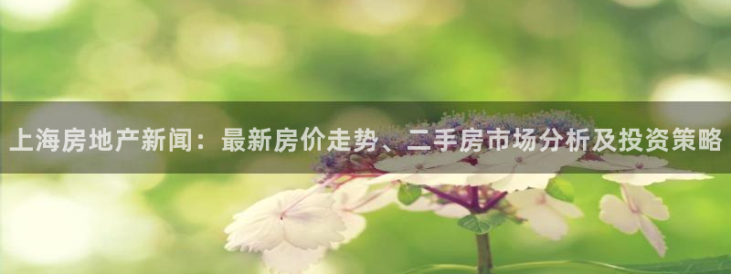 天狮娱乐j 判官：上海房地产新闻：最新房价走势、二手房市场分
