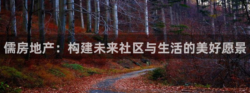 天狮娱乐招商80326：儒房地产：构建未来社区与生活的美好愿