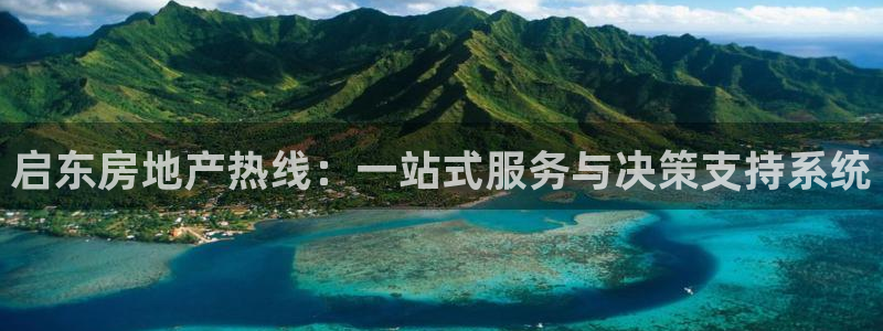 天狮娱乐股东主管：启东房地产热线：一站式服务与决策支持系统