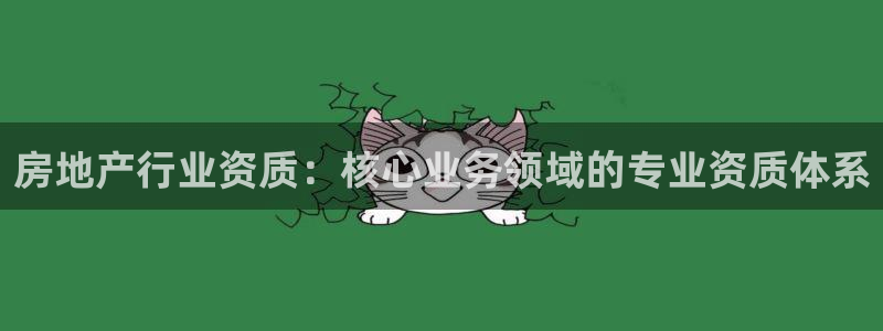 天狮娱乐资金安全吗：房地产行业资质：核心业务领域的专业资质体