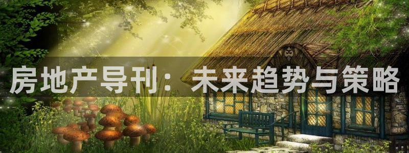 du天狮娱乐 主管注册官网：房地产导刊：未来趋势与策略