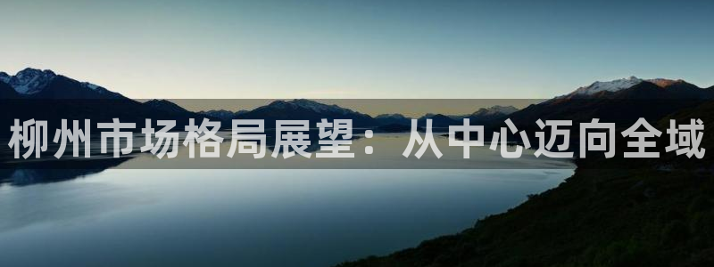 天狮娱乐推荐：柳州市场格局展望：从中心迈向全域