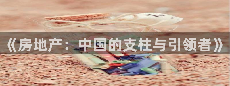 天狮娱乐怎样下载：《房地产：中国的支柱与引领者》