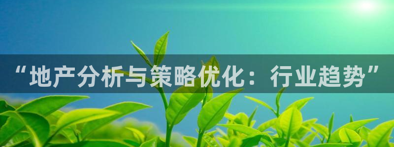 天狮娱乐官网登录：“地产分析与策略优化：行业趋势”