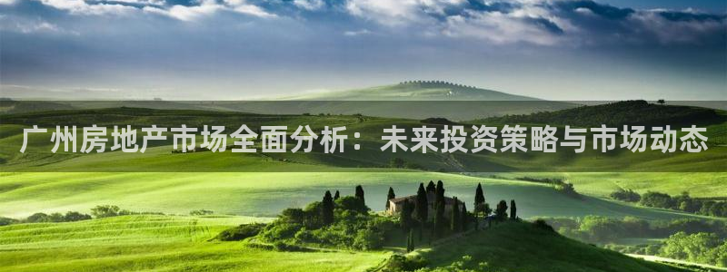 天狮娱乐返点多少：广州房地产市场全面分析：未来投资策略与市场