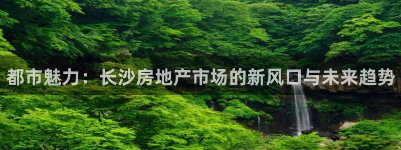 天狮娱乐代理：都市魅力：长沙房地产市场的新风口与未来趋势